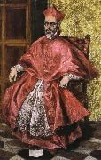 El Greco A Cardinal oil painting reproduction